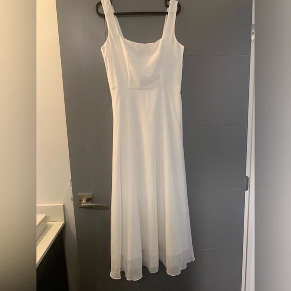 White midi dress - Picture 1 of 2